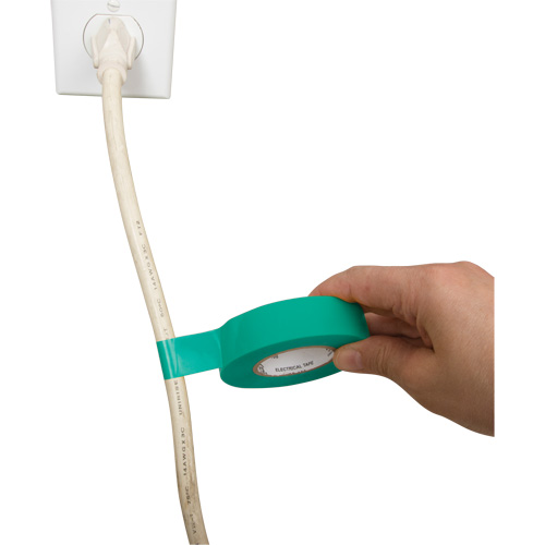 Ruban isolant, 19 mm (3/4") x 18 m (60'), Vert, 7 mils D. Morneault & Fils