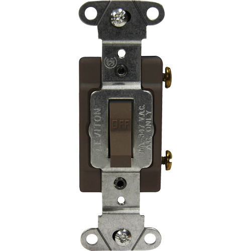Industrial Grade Single-Pole Toggle Switch D. Morneault & Fils