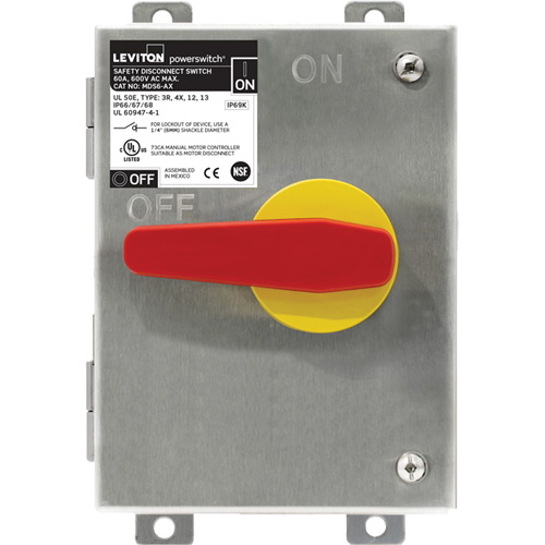 Sectionneur en acier inoxydable D. Morneault & Fils