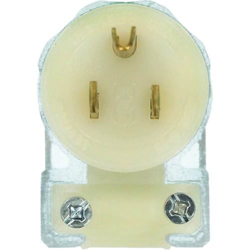 Angled Hospital Grade Extension Plug, Nylon, 15 Amps, 125 V D. Morneault & Fils
