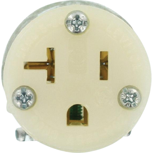 Hospital Grade Extension Plug Connector, 5-20R, Nylon D. Morneault & Fils