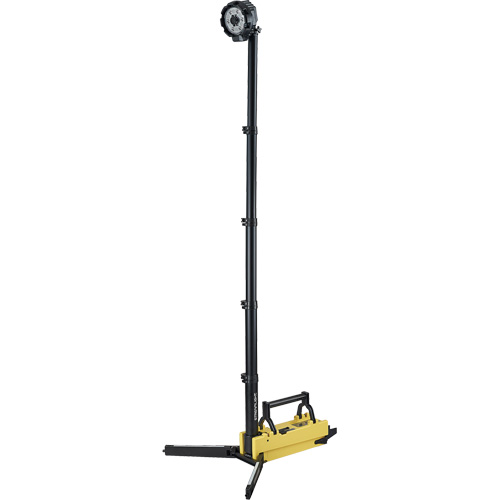 Lampe de sc&egrave;ne d&eacute;ployable portative, DEL, 5300 lumens, Boîtier en Plastique D. Morneault & Fils
