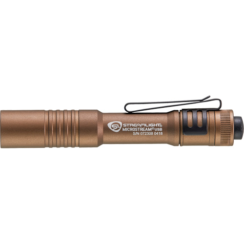 Lampe de poche porte-cl&eacute;s MicroStream USB D. Morneault & Fils