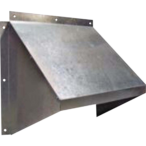 16" GH Galvanized Hood D. Morneault & Fils