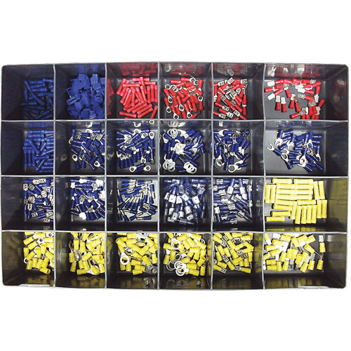 600-Piece Vinyl Insulated Terminals Kit D. Morneault & Fils