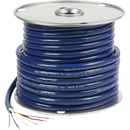 C&acirc;ble &agrave; trois conducteurs pour basse temp&eacute;rature D. Morneault & Fils