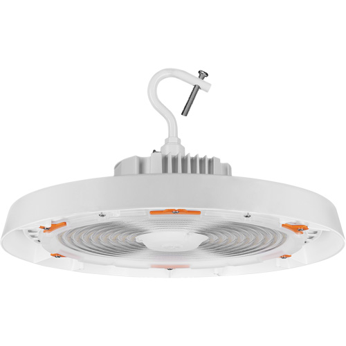 UFO High Bay Light, LED, 120 - 347 V, 200 W, 7.3" H x 11" W D. Morneault & Fils