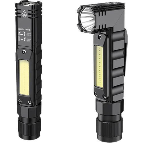 Baladeuse multifonctionnelle, DEL, 500 lumens, Piles Rechargeable D. Morneault & Fils
