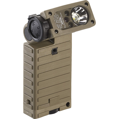 Lampe militaire haute puissance &agrave; deux carburants Sidewinder X avec t&ecirc;te basculante, DEL, 275 lumens, Piles AA D. Morneault & Fils