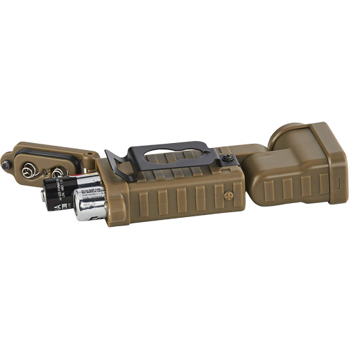 Sidewinder&reg; X High-Output Multi-Fuel Military Light with Tilting Head, LED, 275 Lumens, AA Batteries D. Morneault & Fils