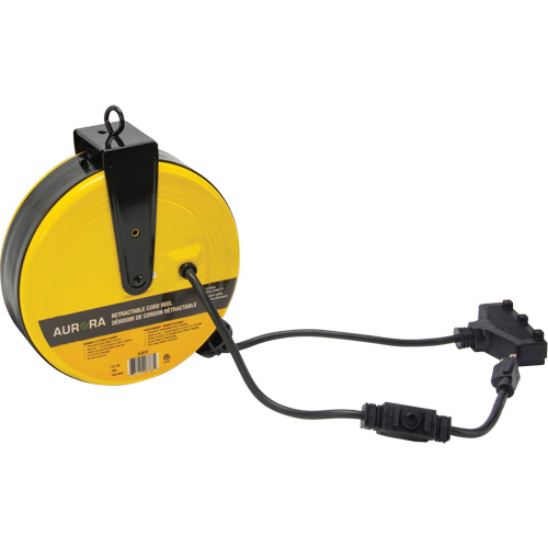 Extension Reel, 25', SJT, 14/3 Gauge, 13 A D. Morneault & Fils