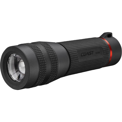 GX10 Waterproof Flashlight with Twist Focus, LED, 360 Lumens, AAA Batteries D. Morneault & Fils