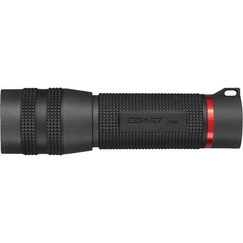 GX10 Waterproof Flashlight with Twist Focus, LED, 360 Lumens, AAA Batteries D. Morneault & Fils