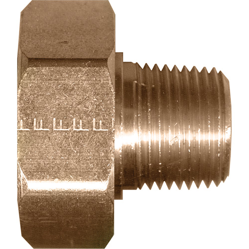 Raccord pivotant, 1/2" dia., Laiton D. Morneault & Fils