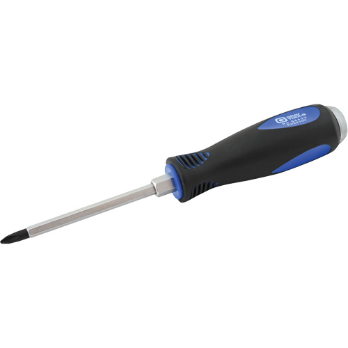 Phillips&reg; Screwdriver, #2, 8-1/4" L, Cushion Grip Handle D. Morneault & Fils