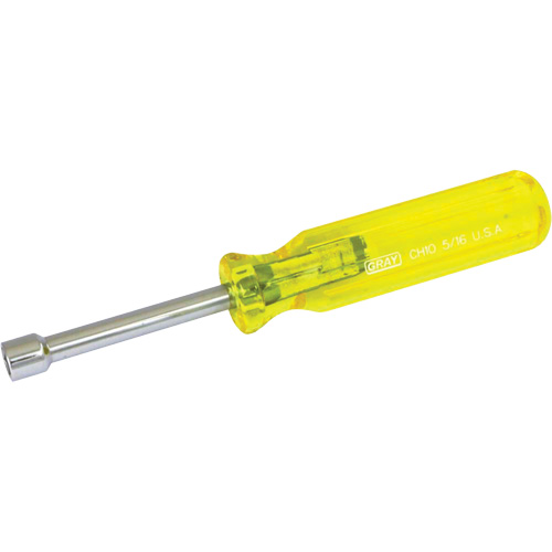 SAE Nut Driver, 5/16" Drive, 6-5/8" L D. Morneault & Fils