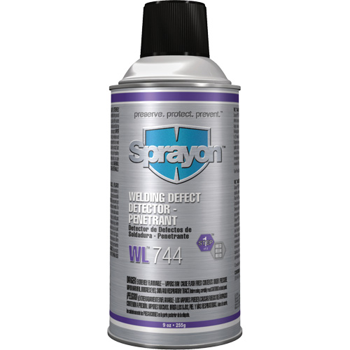 P&eacute;n&eacute;trant pour la d&eacute;tection des d&eacute;fauts de soudure WL744, Canette a&eacute;rosol D. Morneault & Fils