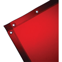 Rideau pour soudure, 72" x 72", Orange D. Morneault & Fils