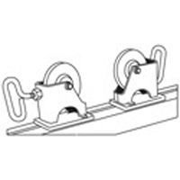 Adjust-A-Rolls&reg; Stand, 2000 lbs. Load Capacity, 36" Pipe Capacity D. Morneault & Fils