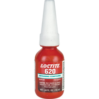 Retaining Compound 620 High Temperature, 10 ml, Bottle, Green D. Morneault & Fils