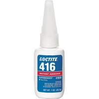 416 Super Bonder&reg; Instant Adhesive, Clear, Bottle, 1 oz. D. Morneault & Fils
