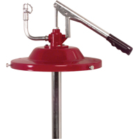 Pompes pour lubrification manuelle - Pompes &agrave; pression d&eacute;bit-volume, Zinc, 1 lb/6 courses, Pour barils de 5 gal. D. Morneault & Fils