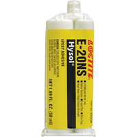 Hysol E-20NS Epoxy, Two-Part, Dual Cartridge, 120 g., Tan D. Morneault & Fils