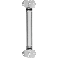 Indicateur de niveau &agrave; liquide en Rond Nylon, Filet&eacute;, 5" lo, 205°F (96,11° C) D. Morneault & Fils