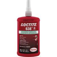 Compos&eacute; de retenue Loctite 638, 250 ml, Bouteille, Vert D. Morneault & Fils
