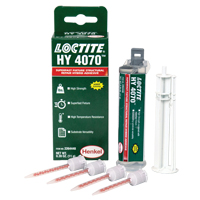 HY 4070 Structural Repair Hybrid Adhesive, Two-Part, Dual Cartridge, 11 g, Off-White D. Morneault & Fils