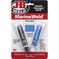 MarineWeld Epoxy, Two-Part, Tube, 3 oz., Grey D. Morneault & Fils
