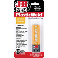 PlasticWeld Epoxy, 2 oz., Stick, Off-White D. Morneault & Fils