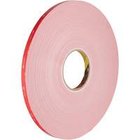 VHB Tape, 32.9 m (108') L x 12.7 mm (1/2") W, 62 mils, Acrylic D. Morneault & Fils