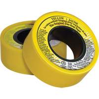 PTFE Thread Sealant Tape, 236" L x 3/4" W, Yellow D. Morneault & Fils