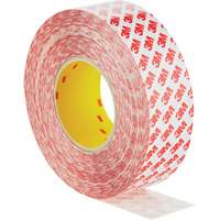 Double-Sided Adhesive Tape, Polyester, 50 mm (1.96") W x 50 m (164') L, 8 mils Thick D. Morneault & Fils