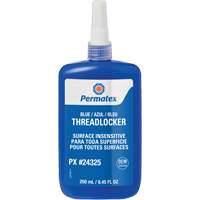 Surface Insensitive Threadlocker, Blue, High, 250 ml, Bottle D. Morneault & Fils