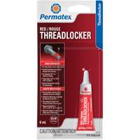 Permanent Strength Threadlocker, Red, High, 6 ml, Tube D. Morneault & Fils