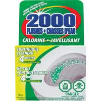 2000 Flushes&reg; Bleach Toilet Bowl Cleaner, 35 g, Tablet D. Morneault & Fils