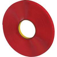 VHB Tape, 33 m (108') L x 12 mm (1/2") W, 40 mils, Acrylic D. Morneault & Fils