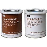 Scotch-Weld Adhesive, 32 fl. oz., Pail, Two-Part, Green D. Morneault & Fils
