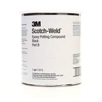 Mat&eacute;riau d'enrobement Scotch-Weld, 1 gal., Seau, Deux composants, Noir D. Morneault & Fils