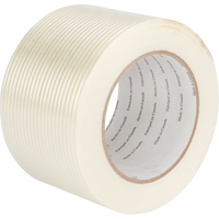 Ruban renforc&eacute; de filaments Scotch, &eacute;paisseur 4 mils, 72 mm (3") x 55 m (180')  D. Morneault & Fils