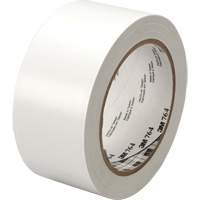 Ruban en vinyle pour travaux g&eacute;n&eacute;raux 764, 25,4 mm (1") la x 32,9 m (108') lo, 5 mils, Blanc D. Morneault & Fils
