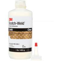 Scotch-Weld Instant Adhesive CA5, Clear, Bottle, 1 lbs. D. Morneault & Fils