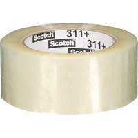 Scotch&reg; 311+ Box Sealing Tape, Acrylic Adhesive, 48 mm (1-22/25") x 100 m (328') D. Morneault & Fils