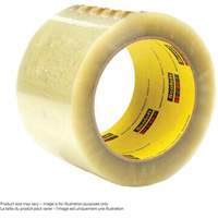 Scotch&reg; Box Sealing Tape 355, Hot Melt Adhesive, 3.15 mils, 36 mm (1-1/2") x 50 m (164') D. Morneault & Fils