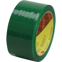 Scotch&reg; Box Sealing Tape 371, Hot Melt Adhesive, 1.9 mils, 48 mm (2") x 100 m (328') D. Morneault & Fils