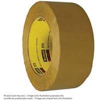 Scotch&reg; Box Sealing Tape 373, Hot Melt Adhesive, 2.5 mils, 48 mm (2") x 100 m (328') D. Morneault & Fils