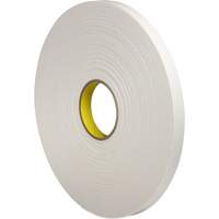 Foam Tape, 16.5 m (54') L x 18 mm (3/4") W, 6 mils, Urethane D. Morneault & Fils