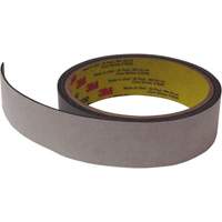 Ruban en mousse de vinyle 4726, 25,4 mm (1") la x 32,9 m (108') lo, 62 mils, Noir D. Morneault & Fils